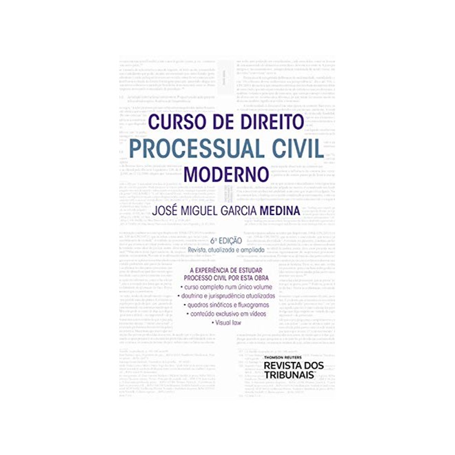 Livro - Curso de Direito Processual Civil Moderno - Medina