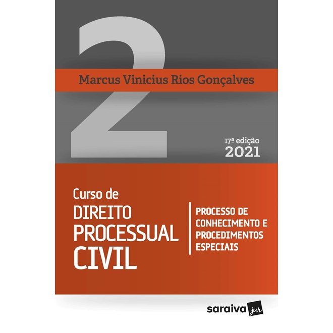 Livro - Curso de Direito Processual Civil - Vol. 2 - Goncalves