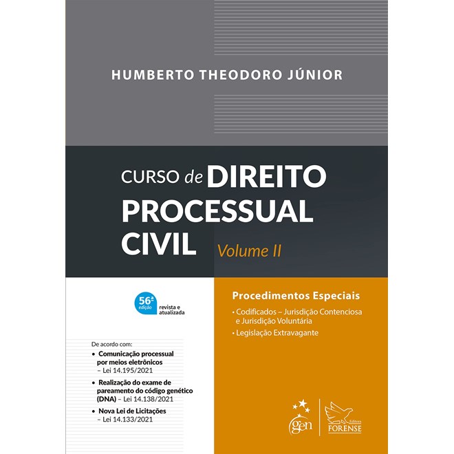 Livro - Curso de Direito Processual Civil - Vol. 2 - Theodoro Junior