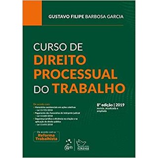 Livro - Curso de Direito Processual do Trabalho - Garcia