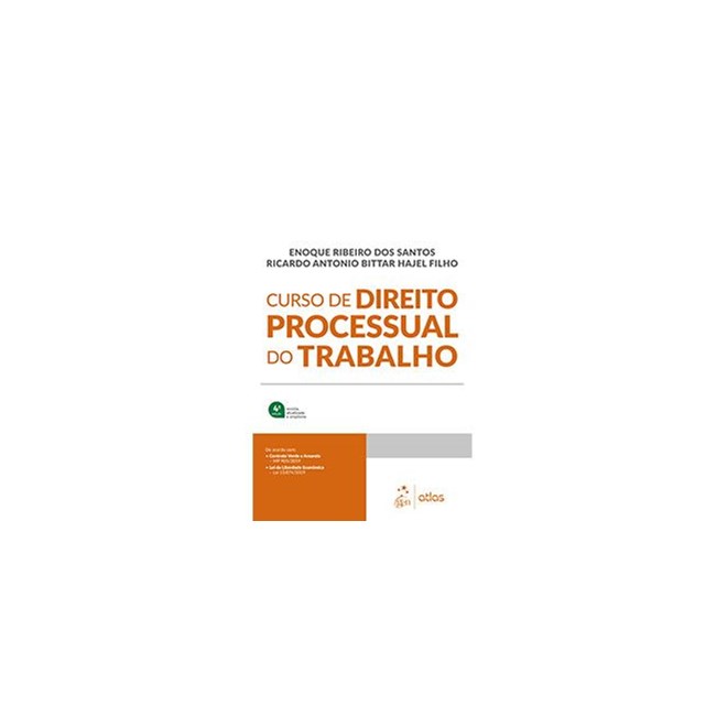 Livro - Curso de Direito Processual do Trabalho - Santos/ Hajel Filho