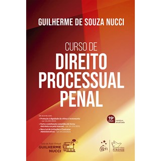 Livro - CURSO DE DIREITO PROCESSUAL PENAL - Nucci