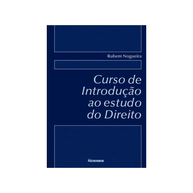 Livro - Curso de Introducao ao Estudo do Direito - Nogueira