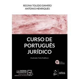 Livro Curso de Portugues Juridico - Damião - Atlas