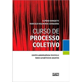 Livro - Curso de Processo Coletivo - Donizetti/ Cerqueira