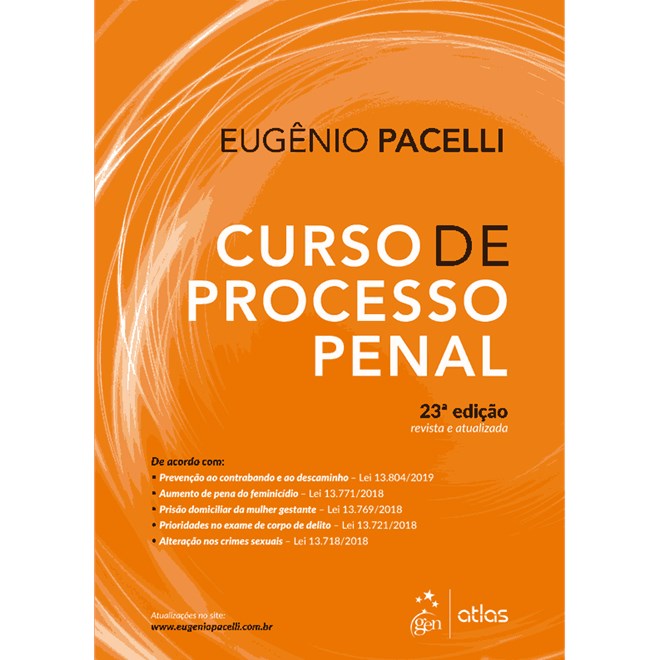 Livro - CURSO DE PROCESSO PENAL - PACELLI