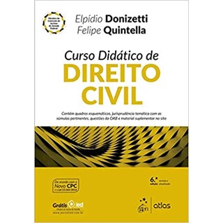 Livro - Curso Didático de Direito Civil - Donizetti - Atlas