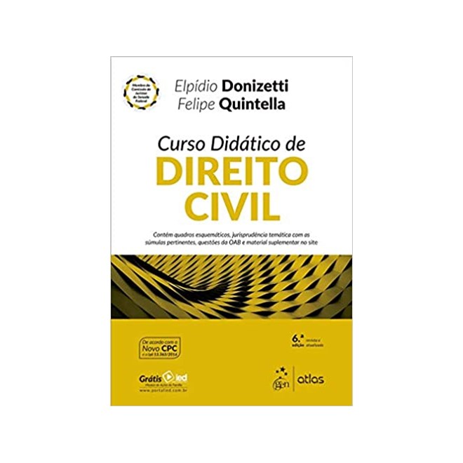 Livro - Curso Didático de Direito Civil - Donizetti - Atlas
