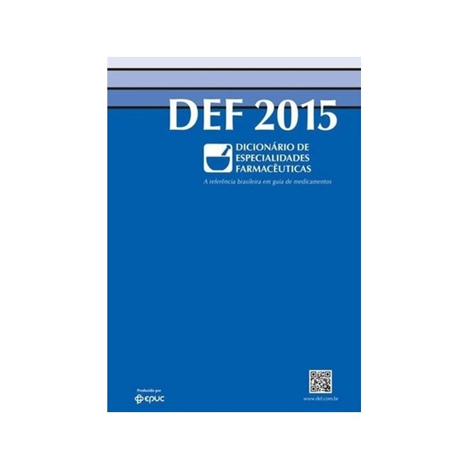 Livro - Def 2015 - Dicionario de Especialidades - Epuc