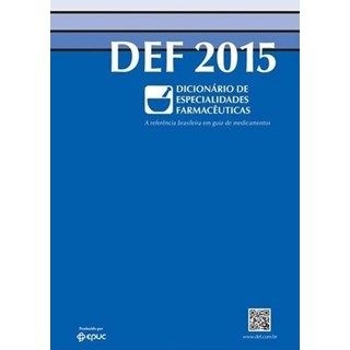 Livro - DEF 2015 (pocket) - Dicionario de Especialidades Farmacêuticas