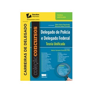 Livro - Delegado de Policia e Delegado Federal - Teoria Unifica - Col. Concursos - Penteado Filho
