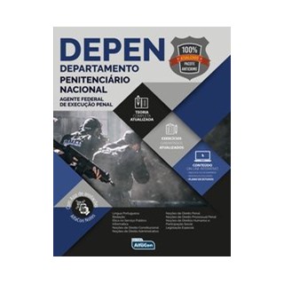 Livro - DEPEN - Edital 2020 - Equipe Alfacon 2º edição