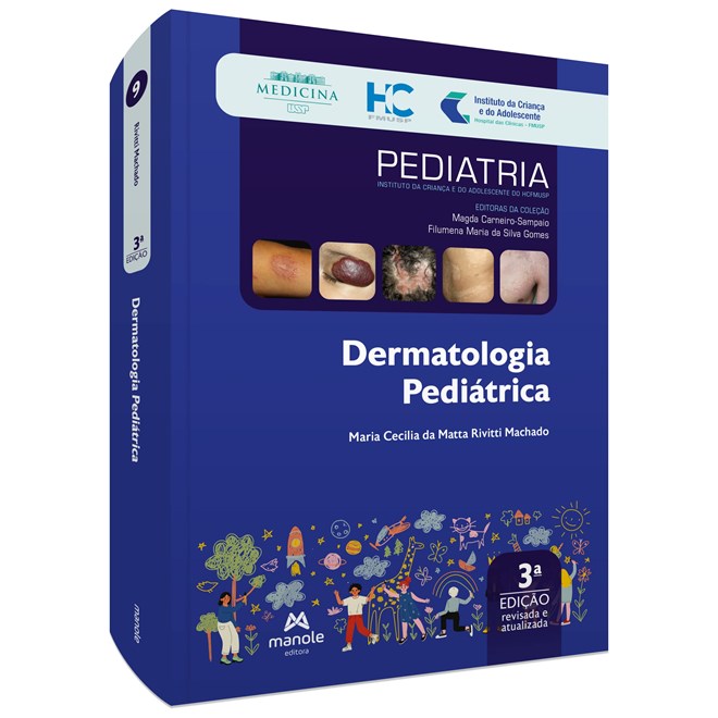Livro Dermatologia pediátrica - Machado - Manole
