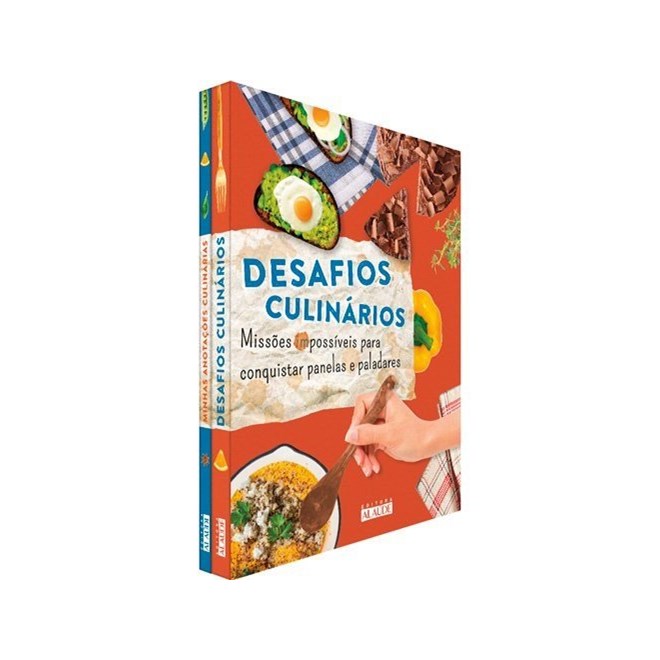 Livro - Desafios Culinarios - Missoes Impossiveis para Conquistar Panelas e Paladar - Editora Alaude