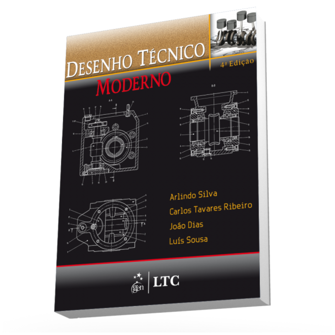 Livro - Desenho Tecnico Moderno - Silva