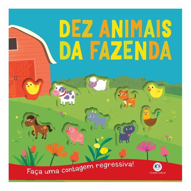 Livro - Dez Animais da Fazenda - Litton