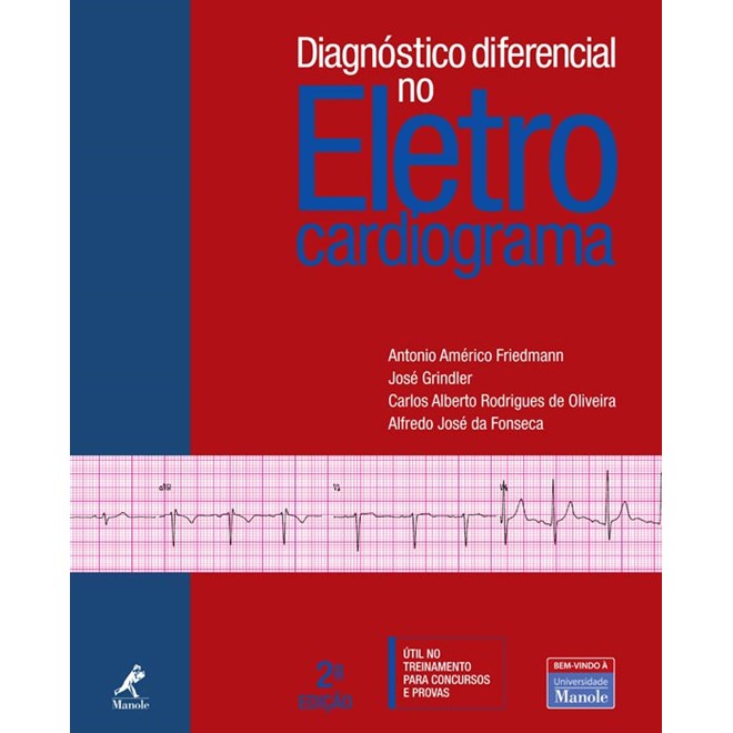 Livro - Diagnóstico Diferencial no Eletrocardiograma - Friedmann