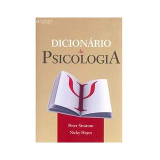 Livro - Dicionário de Psicologia - Stratton *** Livro - Dicionário de Psicologia - Stratton ***