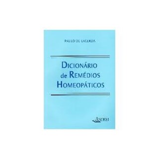 Livro - Dicionário de Remédios Homeopáticos - Lacerda