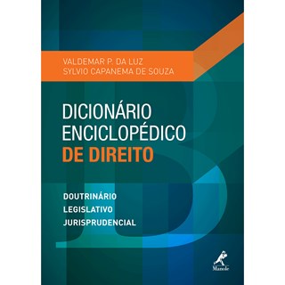 Livro - Dicionario Enciclopedico de Direito - Luz/souza