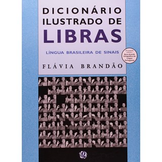 Livro Dicionário ilustrado de libras - Brandão - Global