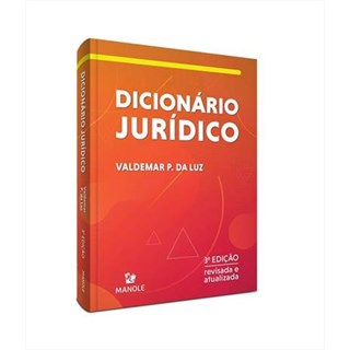 Livro - Dicionário Jurídico - Da Luz - Manole