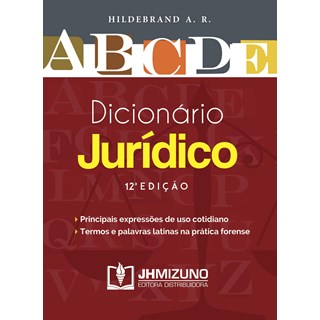 Livro - Dicionário Jurídico - Hildebrand