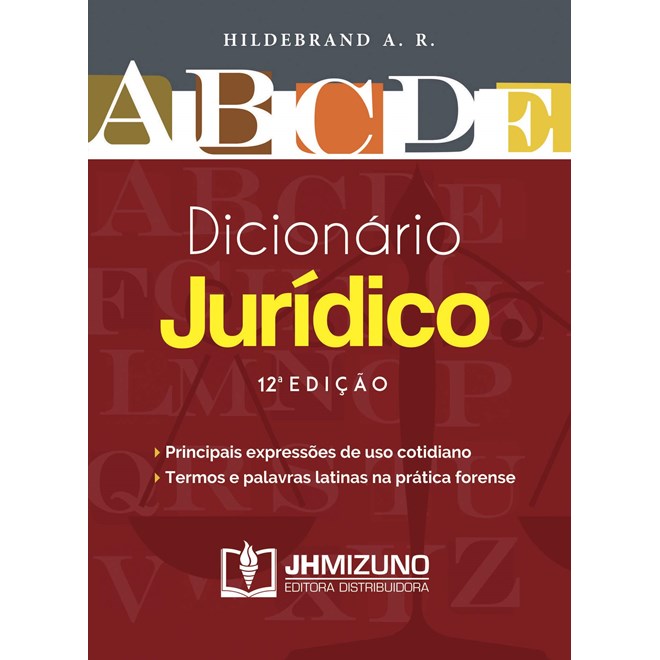 Livro - Dicionário Jurídico - Hildebrand