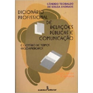 Livro - Dicionario Profissional de Relacoes Publicas e Comunicacao - Andrade