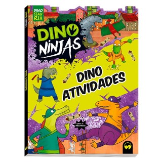Livro - Dino Atividades - Roxo - Dino Ninjas - Vale das Letras