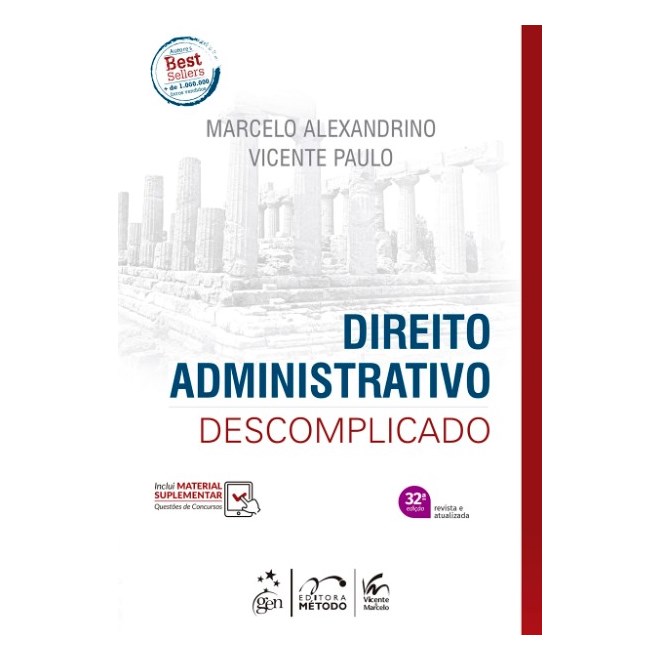 Livro - Direito Administrativo Descomplicado - Alexandrino/paulo