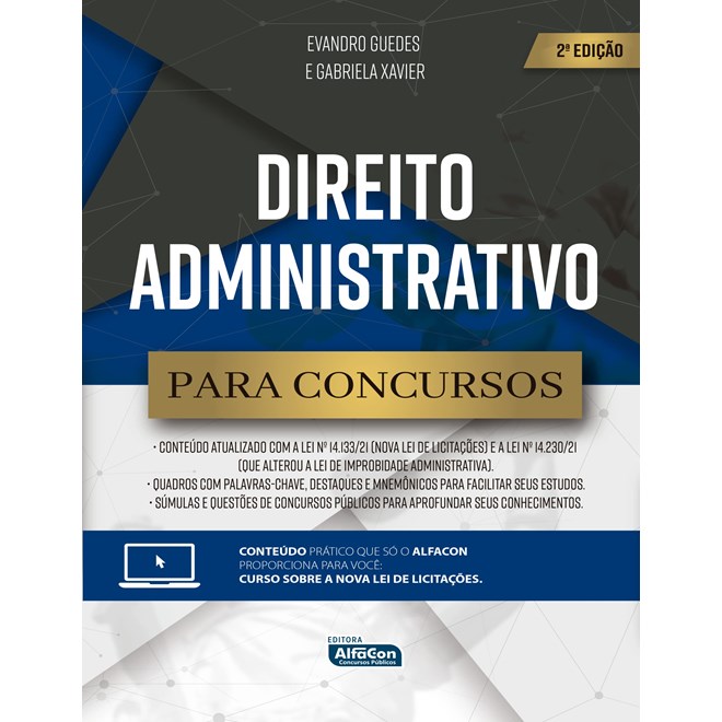 Livro Direito Administrativo para Concursos - Guedes - Alfacon