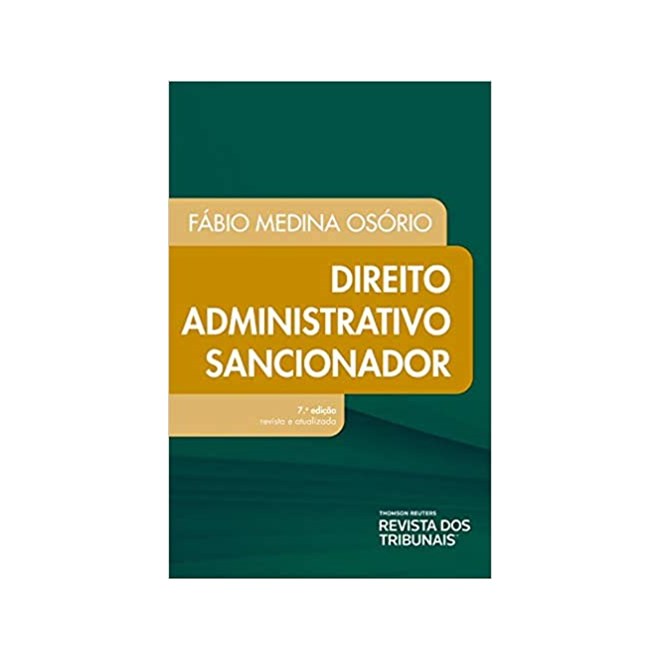 Livro - Direito Administrativo Sancionador - Osório - Revista dos Tribunais