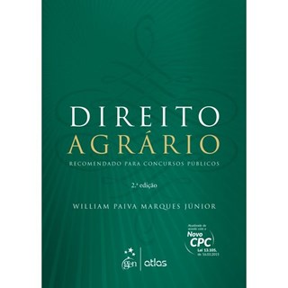 Livro - Direito Agrario: Recomendado para Concursos Publicos - Marques Junior
