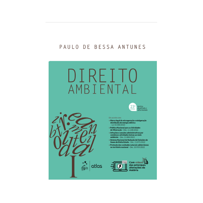 Livro - Direito Ambiental - Antunes