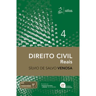 Livro Direito Civil: Direitos Reais - Vol. 4 - Venosa - Atlas