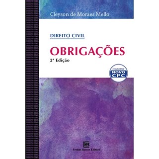 Livro - Direito Civil - Obrigacoes - Mello