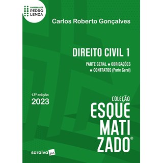 Livro - Direito Civil: Parte Geral - Obrigacoes - Contratos (parte Geral) Vol.1 - Goncalves
