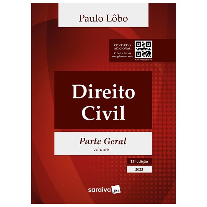 Livro - Direito Civil: Parte Geral - Vol. 1 - Lobo