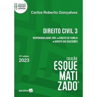 Livro - Direito Civil: Responsabilidade Civil- Direito de Familia- Sireito das Suce - Goncalves