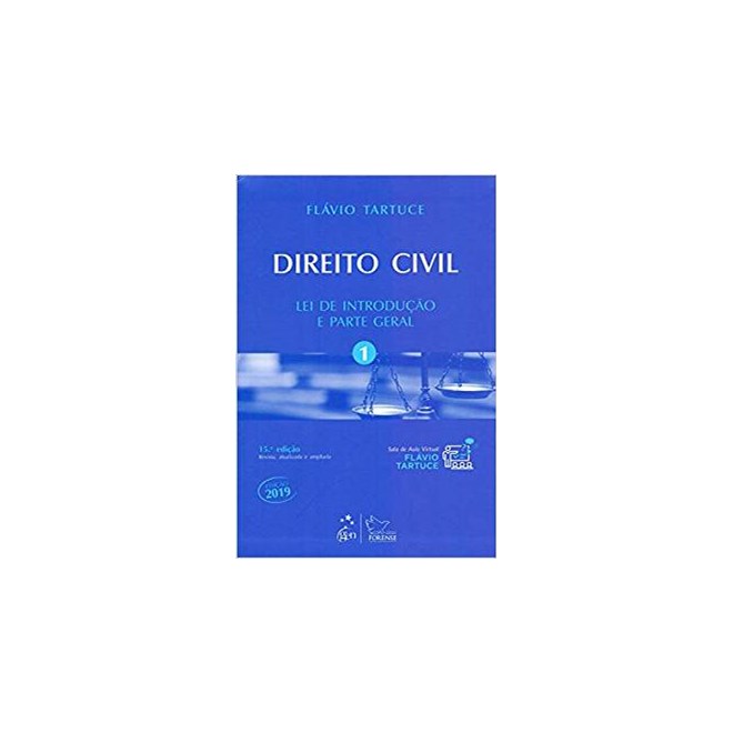 Livro - Direito Civil - Vol. 1 - Lei de Introducao e Parte Geral - Tartuce