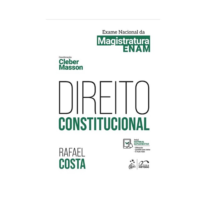 Livro Direito Constitucional - Exame Nacional da Magistratura - Costa - Método
