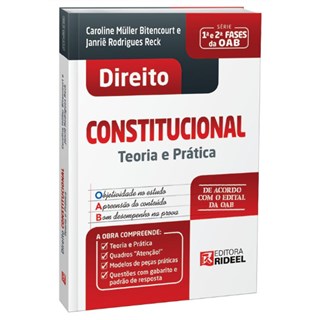 Livro - Direito Constitucional: Teoria e Pratica - Bitencourt/reck