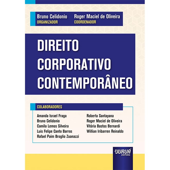 Livro - Direito Corporativo Contemporaneo - Celidonio