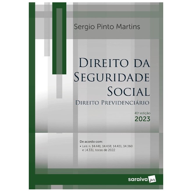 Livro - Direito da Seguridade Social: Direito Previdenciario - Martins
