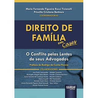 Livro Direito de Família em Cases - Ticianelli - Juruá