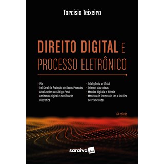 Livro - Direito Digital E Processo Eletronico - Teixeira