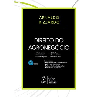 Livro Direito do Agronegócio - Rizzardo - Forense
