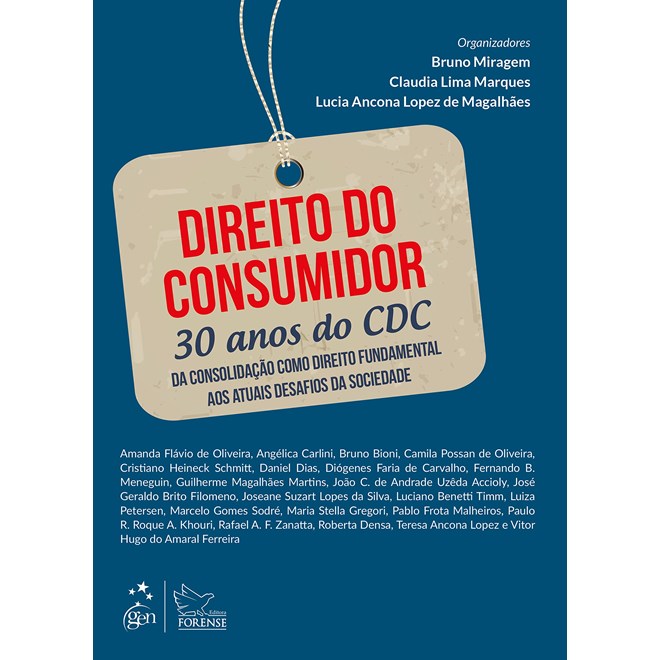 Livro - Direito do Consumidor - 30 Anos de Cdc - Miragem/marques/maga