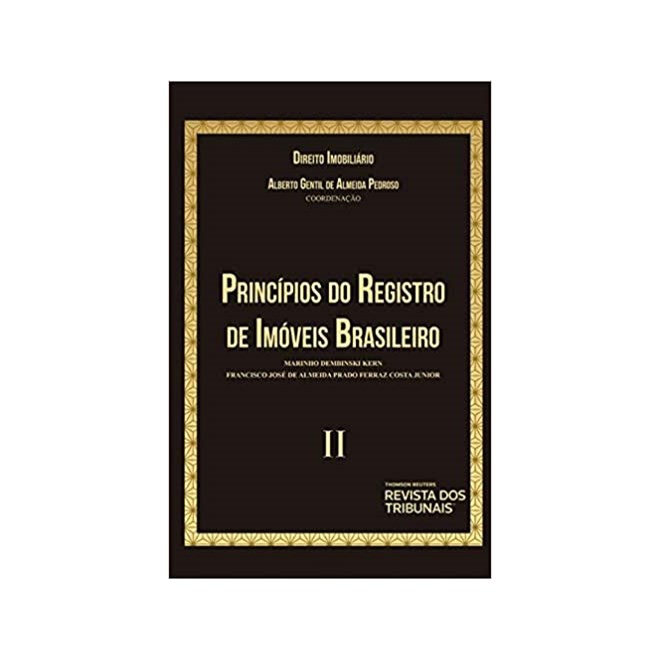 Livro - Direito Imobiliario: Principios do Registro de Imoveis Brasileiro - Vol.2 - Pedroso